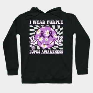 I Wear Purple for Lupus Awareness Hoodie